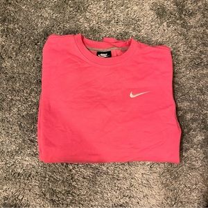 Pink Nike crewneck